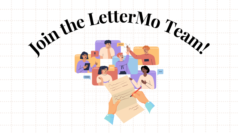 Join the LetterMo Team!